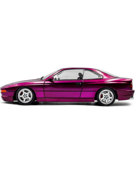 Coche de Colección OPO 10 BMW 850 E31 CSI Violeta 1:18 Coche de Colección OPO 10 BMW 850 E31 CSI Violeta 1:18