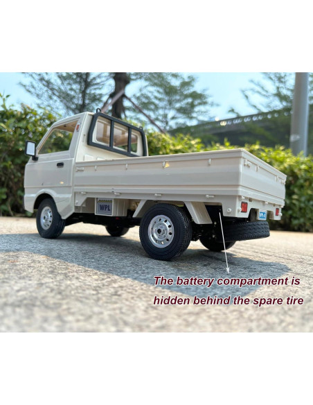 Coche RC WPL D14 Kei Truck 1/10 4x4 2.4GHz 280 Motor Coche RC WPL D14 Kei Truck 1/10 4x4 2.4GHz 280 Motor