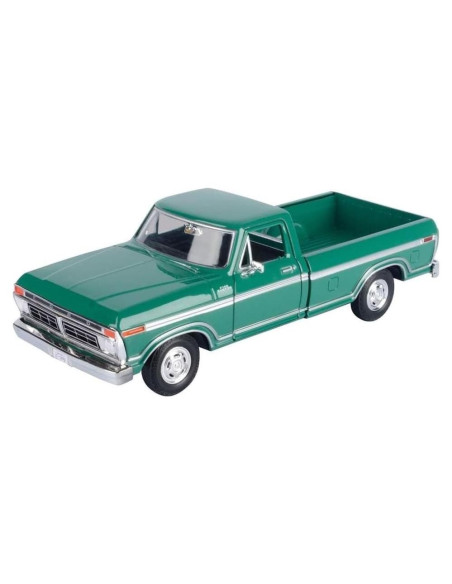 Camión Pickup F-150 1977 Verde Diecast Motormax 1/24 Camión Pickup F-150 1977 Verde Diecast Motormax 1/24
