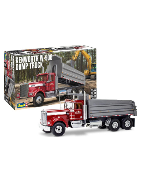 Revell Camión Volquete Kenworth W-900 Escala 1:25 265 Piezas Revell Camión Volquete Kenworth W-900 Escala 1:25 265 Piezas