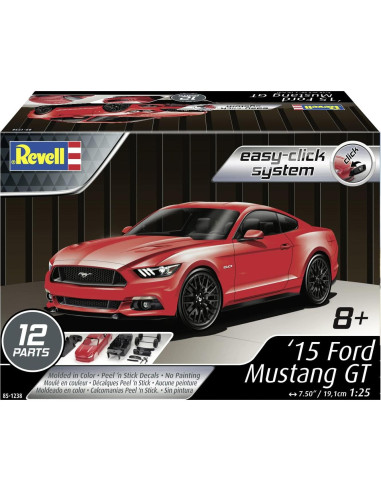 Kit de Modelo de Coche Revell 2017 Ford Mustang GT 1:25
