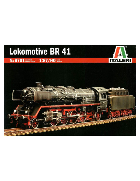Modelo Locomotora Italeri BR41 Escala 1:87 Detallada Modelo Locomotora Italeri BR41 Escala 1:87 Detallada