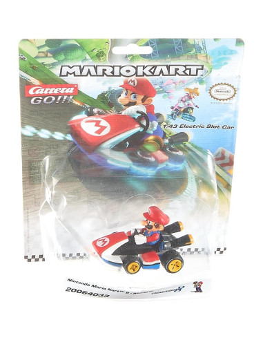 Slot Car Analógico Carrera Mario Kart 1:43 - Licencia Original