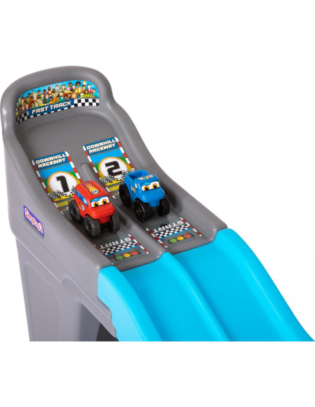 Pista de Carreras Descendente Simplay3 1.83m con 2 Coches Pista de Carreras Descendente Simplay3 1.83m con 2 Coches