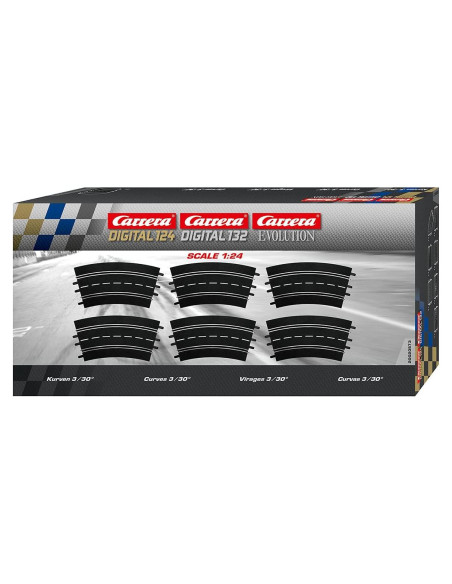 Pista Carrera Digital Evolución Curva Plana 3/30 Grados - Carrera Pista Carrera Digital Evolución Curva Plana 3/30 Grados - Carrera