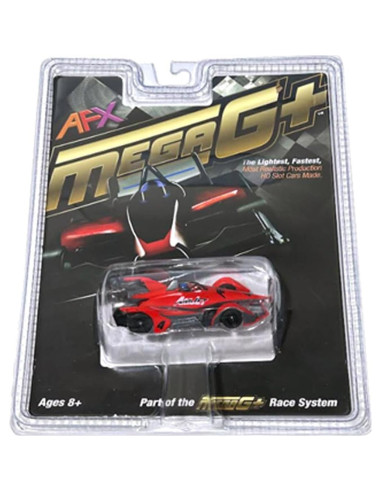 Coche de Slot AFX Mega-G+ Fórmula N HO Rojo y Gris