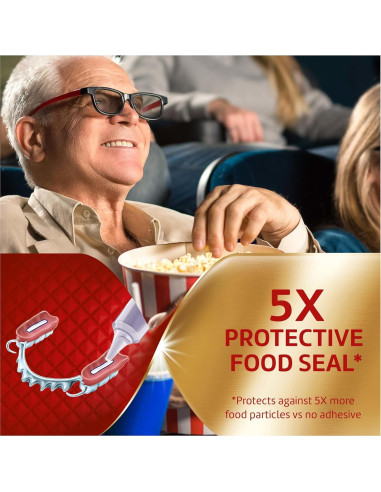 Crema Adhesiva para Dentaduras Poligrip Power Max 62.37 g - Paquete de 4