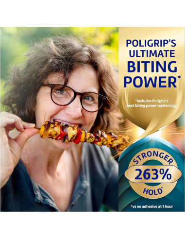 Poligrip Power Max Ultimate Crema Adhesiva Dentaduras 4x62.37g