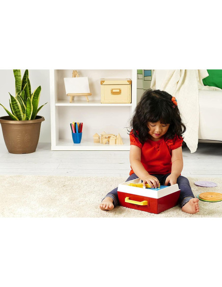 Tocadiscos Fisher Price Change-A-Record - Juguete Retro 18+ meses Tocadiscos Fisher Price Change-A-Record - Juguete Retro 18+ meses