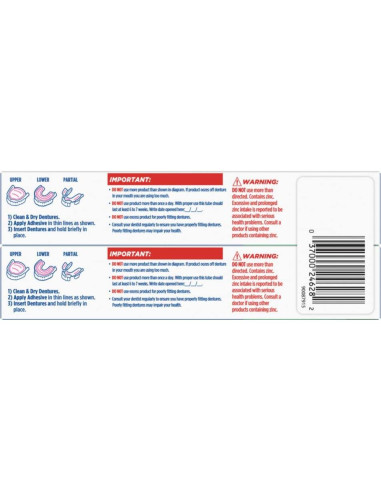 Fixodent Crema Adhesiva para Dentaduras Plus Scope 113.4g