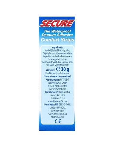Adhesivo para Dentaduras Seguras Fuerte 348g - Impermeable