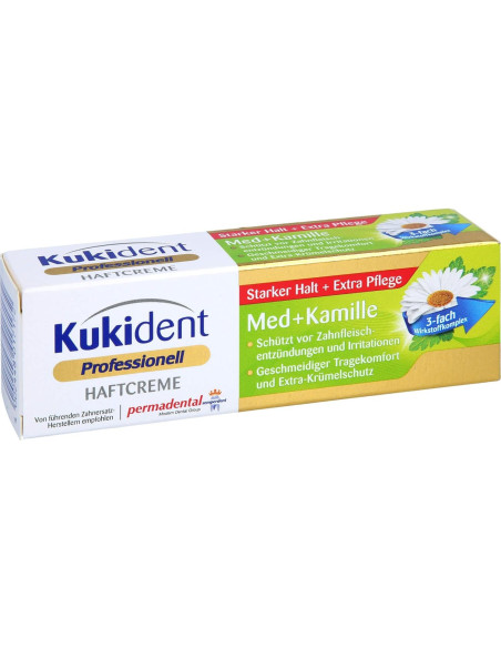 Crema Adhesiva para Dentaduras Kukident Extra Fuerte 40g Crema Adhesiva para Dentaduras Kukident Extra Fuerte 40g