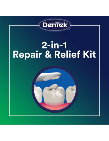 Kit de Reparación Dental DenTek Temparin Max - 6 Paquetes
