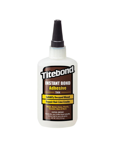 Adhesivo Instantáneo Titebond Delgado 113.4 g - Secado Rápido