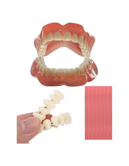 Kit de Dentaduras DIY AEE - Dientes Falsos Temporales Kit de Dentaduras DIY AEE - Dientes Falsos Temporales