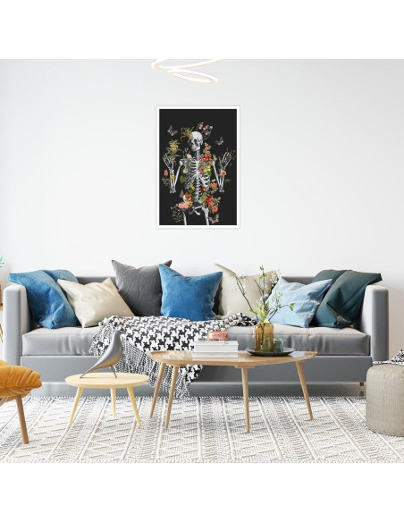 Póster Esquelético Anatomía 40.64x60.96cm Sin Marco Póster Esquelético Anatomía 40.64x60.96cm Sin Marco