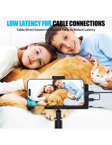Monitor Selfie USBERG 5" HD para Vlog iPhone con Control Remoto Monitor Selfie USBERG 5" HD para Vlog iPhone con Control Remoto
