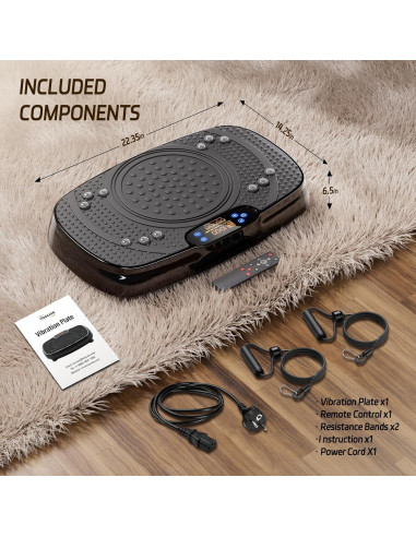 Máquina de Ejercicio de Placa de Vibración TISSCARE 136 kg