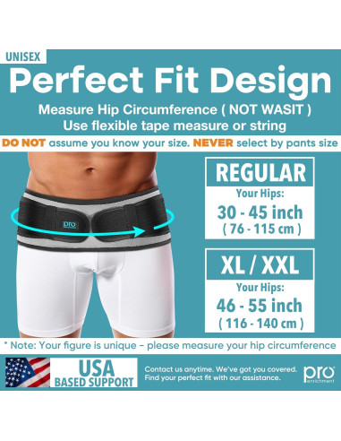 Cinturón Sacroilíaco Pro Enrichment - Faja Soporte Pelvico Unisex
