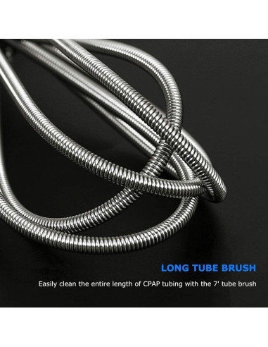 Cepillo de limpieza para tubo y máscara CPAP SUNMU 15mm 19mm