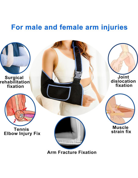 Inmovilizador de brazo VISKONDA Mediano para hombro y codo Inmovilizador de brazo VISKONDA Mediano para hombro y codo