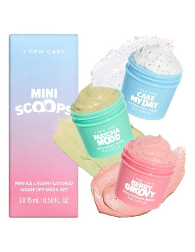 Set de Mascarillas Faciales I DEW CARE - 3 Mini Cucharas 10g