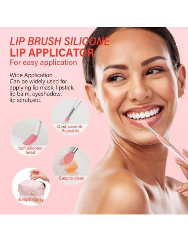 Juego de Mascarillas Labiales ULLUXE 4 Piezas Hidratantes