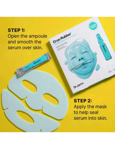 Máscara Facial Calmante Dr.Jart+ con Ampoule Hidratante 1 Unidad Máscara Facial Calmante Dr.Jart+ con Ampoule Hidratante 1 Unidad