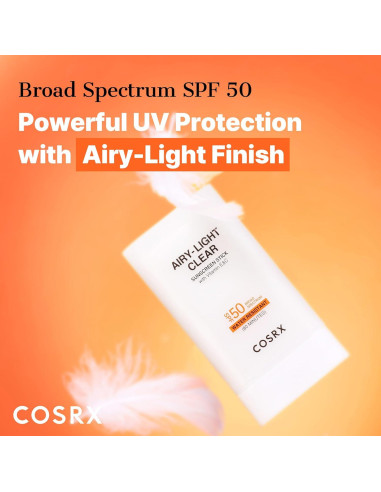Protector Solar en Barra COSRX SPF 50 con Vitamina E y C 19g