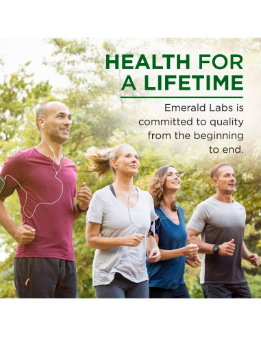 Multivitamina Diaria para Hombres 45+ Emerald Labs - 60 Cápsulas
