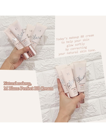 Crema BB Iluminadora MISSHA M Perfect Blanc 39.7ml No.22 Beige Crema BB Iluminadora MISSHA M Perfect Blanc 39.7ml No.22 Beige
