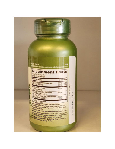 Suplemento Herbal GNC de Maca 500mg, 30 Porciones, Vegetariano