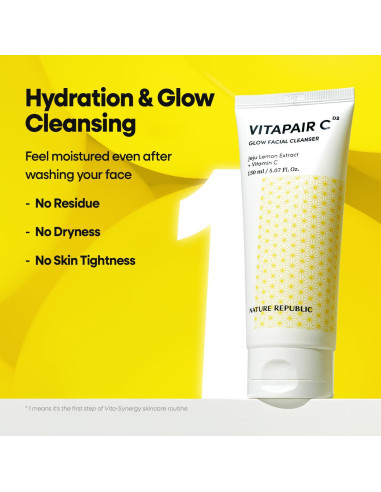 Set Limpiador Facial y Tónico Nature Republic Vitapair C