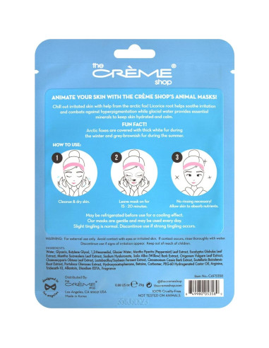 Máscaras Faciales Hidratantes The Crme Shop - 3 Paquetes