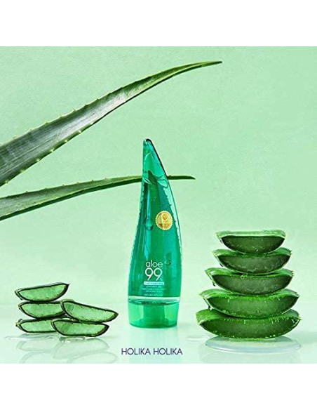 Gel Calmante de Aloe 99% Holika Holika 240 ml Vegano Gel Calmante de Aloe 99% Holika Holika 240 ml Vegano