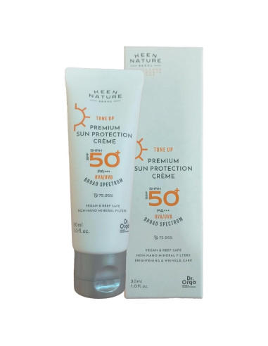 Crema Solar Dr.Orga Mild-up SPF50+ 30ml - Cuidado Piel Coreano