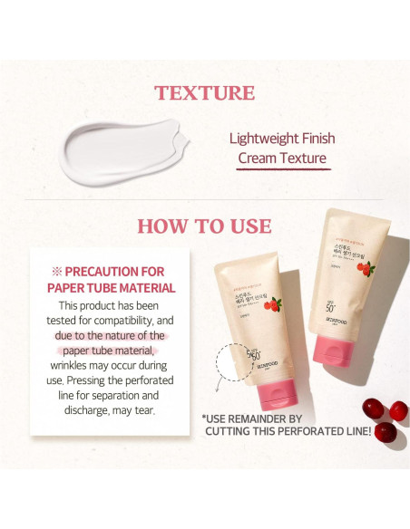 Crema Solar Glowing Berry Skinfood SPF 50+ 50 ml Crema Solar Glowing Berry Skinfood SPF 50+ 50 ml