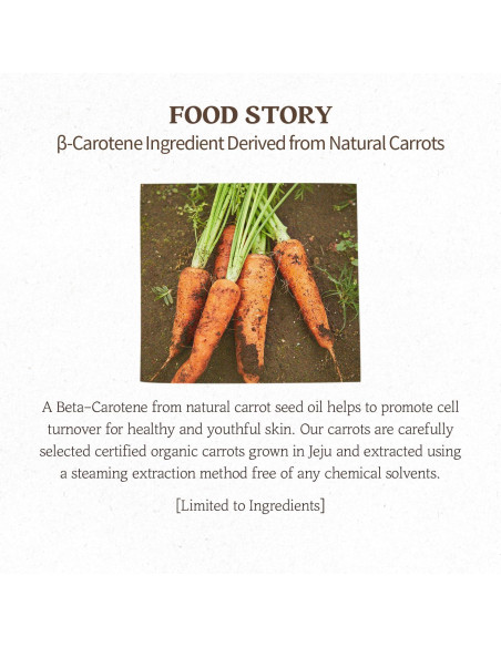 Mascarilla Hidratante SKINFOOD Caroteno de Zanahoria 10ea 270ml Mascarilla Hidratante SKINFOOD Caroteno de Zanahoria 10ea 270ml