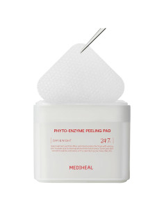 Almohadillas Exfoliantes Veganas MEDIHEAL 90 Unidades - Peeling Facial con LHA y Enzimas de Papaya