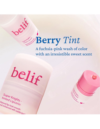 Bálsamo Labial Hidratante Belif Super Knights - Berry 14g