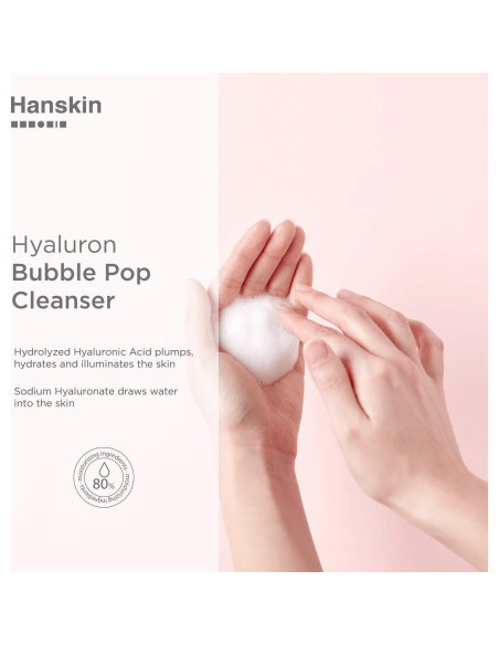 Limpiador Espumoso Hanskin Bubble Pop 150ml - Hidratante Diario Limpiador Espumoso Hanskin Bubble Pop 150ml - Hidratante Diario