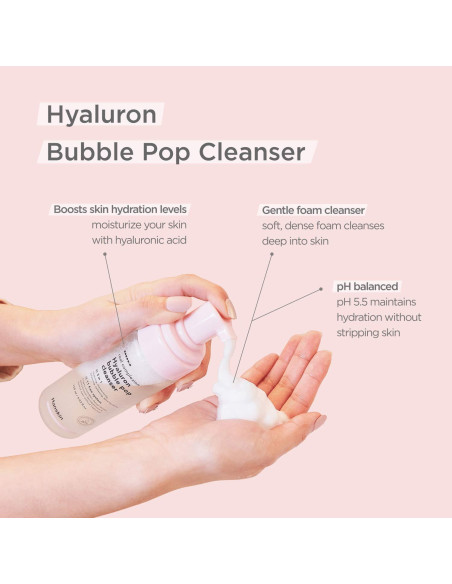 Limpiador Espumoso Hanskin Bubble Pop 150ml - Hidratante Diario Limpiador Espumoso Hanskin Bubble Pop 150ml - Hidratante Diario