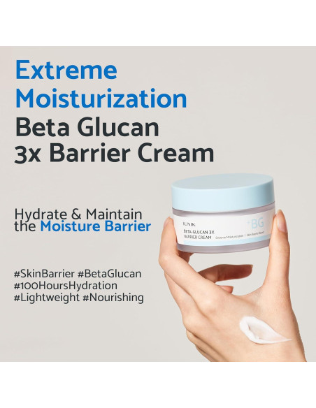 Crema Hidratante Profunda iUNIK Beta-Glucano 100ml Piel Sensible Crema Hidratante Profunda iUNIK Beta-Glucano 100ml Piel Sensible