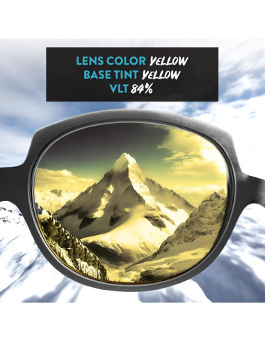 Lentes de Reemplazo Apex Amarillo Wiley X Climb 1.5mm
