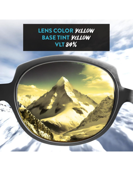 Lentes de Reemplazo Apex Amarillo Wiley X Climb 1.5mm