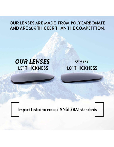 Lentes de Reemplazo Apex Amarillo Wiley X Climb 1.5mm