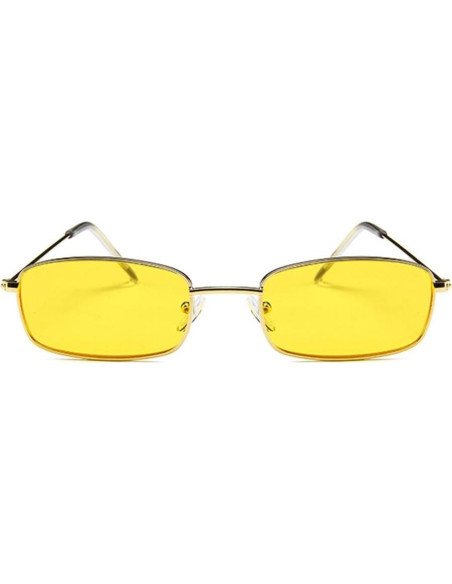 Gafas de sol Armear cuadradas de metal con lente UV400 Gafas de sol Armear cuadradas de metal con lente UV400
