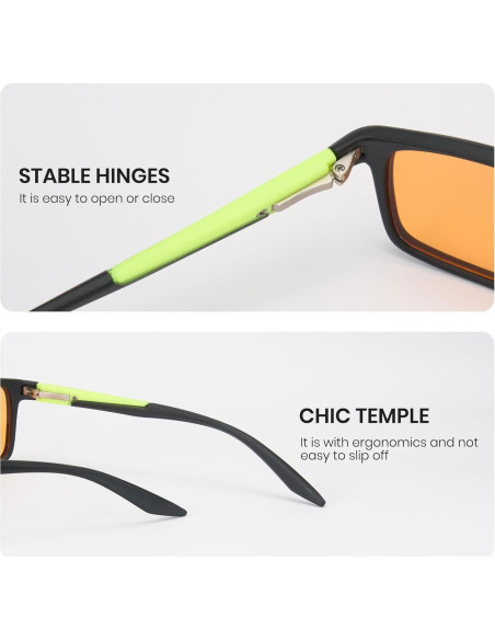 Gafas de juego Cyxus con bloqueo de luz azul, unisex Gafas de juego Cyxus con bloqueo de luz azul, unisex