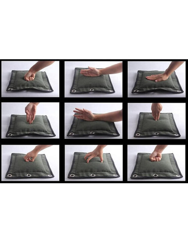 Saco de Pared Wing Chun A ALFEEL Lona 33x30cm para Boxeo