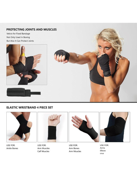 Saco de Boxeo Colgante Goblfu 121.92 cm + Guantes 10 OZ Saco de Boxeo Colgante Goblfu 121.92 cm + Guantes 10 OZ